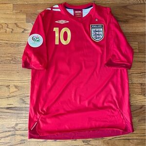 MICHAEL OWEN ENGLAND 2006 UMBRO JERSEY